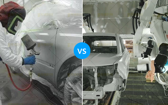 噴涂機(jī)器人應(yīng)用價格貴不貴？有什么優(yōu)勢？總結(jié)了這5點