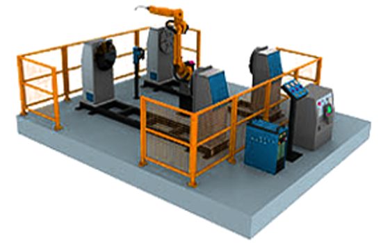 一套完整的焊接機(jī)器人工作站包括哪些設(shè)備?